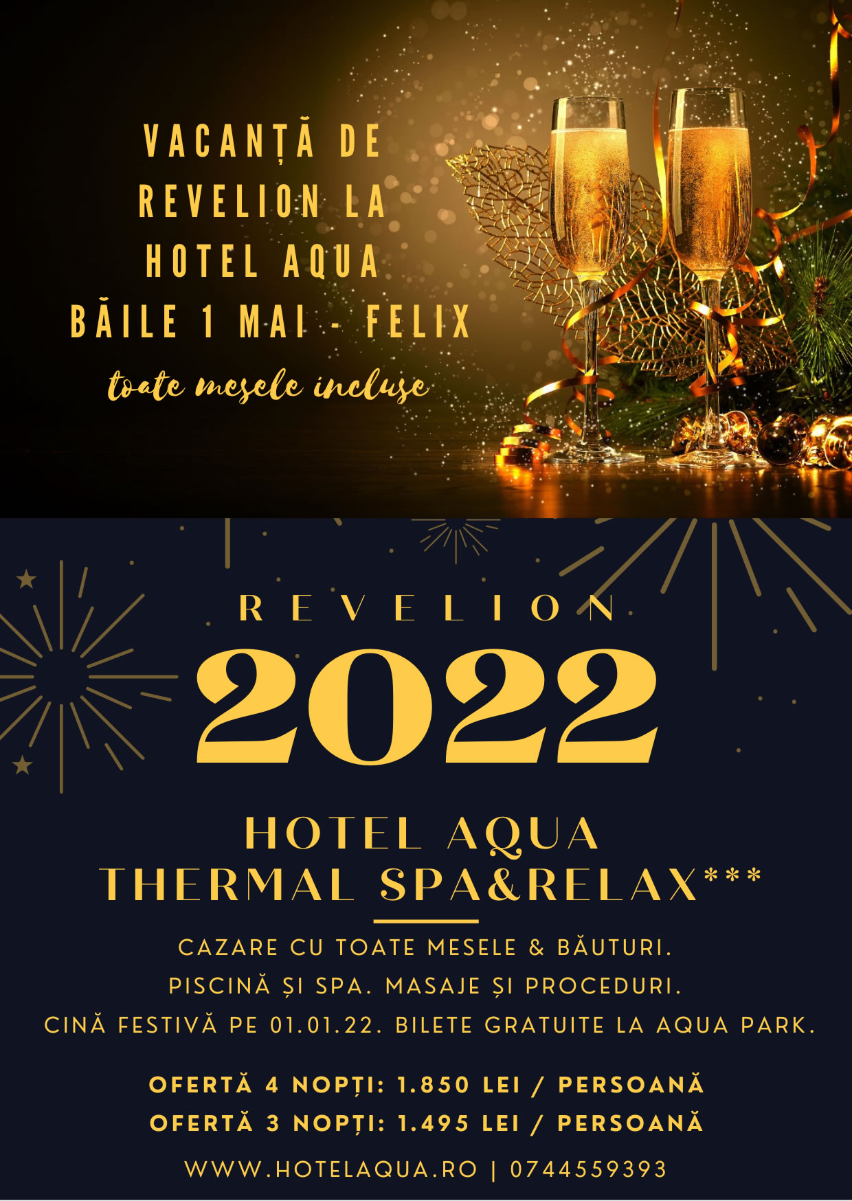 Oferta Revelion Hotel Aqua